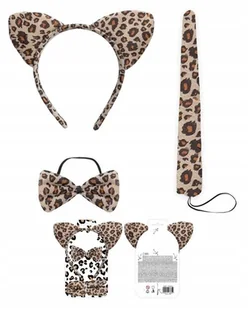 OPASKA PANTERA KOSTIUM PRZEBRANIE STRÓJ KARNAWAŁ URODZINY AKCESORIA 1 szt - Dodatki do strojów karnawałowych - miniaturka - grafika 1