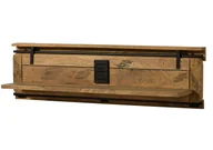 Półki do salonu - Railway Półka #191 Drewniana Mango Loft Woskowane 180X25X38 Cm B 8011 - miniaturka - grafika 1