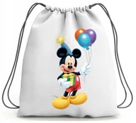 Torby szkolne - PLECAK WOREK MYSZKA MIKI SZKOLNY NA BUTY WF - miniaturka - grafika 1