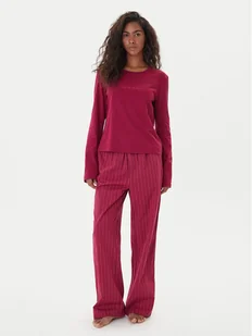 Calvin Klein Underwear Piżama LV00QS7578 Kolorowy Regular Fit - Piżamy damskie - miniaturka - grafika 1