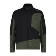Kurtki męskie - CMP Męska kurtka polarowa ze stretchu, Performance Jacket, męska - miniaturka - grafika 1