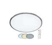 Lampy sufitowe - Wofi 9457.01.70.9600 - LED Plafon ściemnialny LINOX LED/34W/230V + pilot - miniaturka - grafika 1