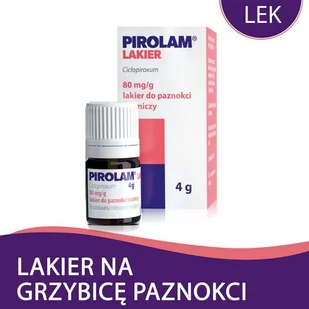 MEDANA PHARM Pirolam lakier do paznokci leczniczy 80 mg/g 4 g | DARMOWA DOSTAWA OD 199 PLN! - Problemy skórne - miniaturka - grafika 1