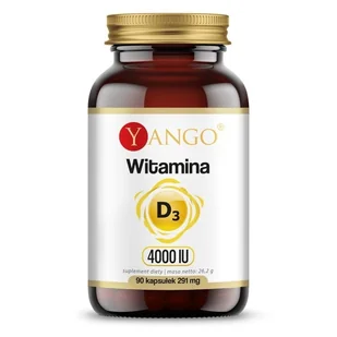 Yango Yango Witamina D3 4000 IU 90 k 291 mg - Suplementy naturalne - miniaturka - grafika 1