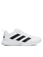 Buty sportowe męskie - adidas Buty Court Team Bounce 2.0 Shoes HR1239 Biały - miniaturka - grafika 1