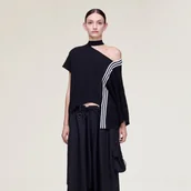 Bluzki damskie - DZIANINOWY TOP Y-3 - Adidas - miniaturka - grafika 1