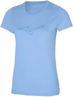 Koszulki i topy damskie - Mizuno Damska koszulka z logo RB, treningowa, kanał holenderski, XS - grafika 1