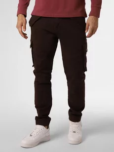 Alpha Industries - Spodnie męskie, brązowy - Spodnie męskie - miniaturka - grafika 1