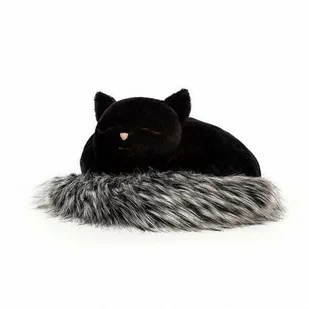 Jellycat MASKOTKA Czarny Kot Nestie - 38 cm - Maskotki i pluszaki - miniaturka - grafika 1