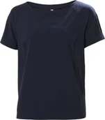 Koszulki i topy damskie - Helly Hansen Helly Hansen granatowa koszulka T-Shirt W Thalia 34169-597 S - miniaturka - grafika 1