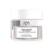 Maski do włosów - Apis NATURAL COSMETICS Dead Sea Mud Inspiration maska błotna do włosów z minerałami Morza Martwego 200 ml - miniaturka - grafika 1