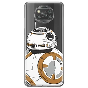 ERT GROUP etui na telefon Xiaomi POCOPHONE X3, case oryginalny i oficjalnie licencjonowany przez Star Wars, wzór BB 8 009, optymalnie dopasowane, plecki z TPU częściowo przeźroczyste - Etui i futerały do telefonów - miniaturka - grafika 1
