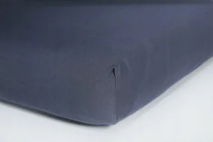Prześcieradło Jersey Z Gumką 90x200 Grafitowe - Prześcieradła dla dzieci - miniaturka - grafika 1