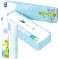 Szczoteczki do zębów dla dzieci - VITAMMY Vitammy Smile krokodyl Szczoteczka soniczna dla dzieci 3 + VITAMMY TB8041K - miniaturka - grafika 1