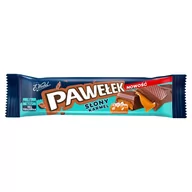 Batoniki - E. Wedel Pawełek Batonik z nadzieniem karmelowym solonym w mlecznej czekoladzie 45 g - miniaturka - grafika 1