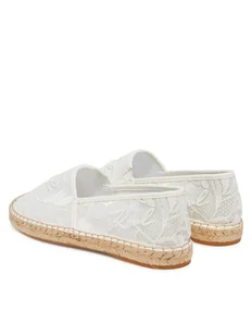 KARL LAGERFELD Espadryle Kamini KL80121A Biały - Espadryle damskie - miniaturka - grafika 1