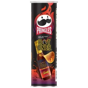 Pringles Hot Ones Barbacoa 158g - Chipsy - miniaturka - grafika 1