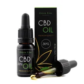 Suplementy naturalne - OLEJEK CBD 30% 10ml Green Line FULL SPECTRUM - miniaturka - grafika 1