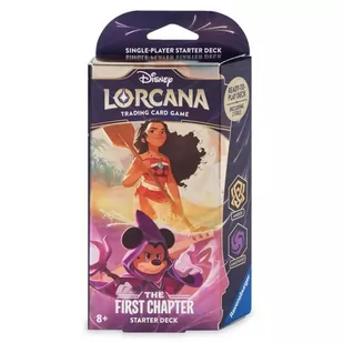 Disney Lorcana: The First Chapter: Amber & Amethyst Starter Deck - Czasopisma - miniaturka - grafika 1