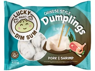 Pierogi Dim Sum Pork&Shrimp mroż. 400g marki Lucky Me - Szybkie dania obiadowe - miniaturka - grafika 1