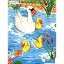 Puzzle 10 el. Słodkie zwierzaki Larsen - Puzzle - miniaturka - grafika 1