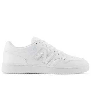 Buty sportowe męskie - Buty New Balance BB480L3W - białe - grafika 1