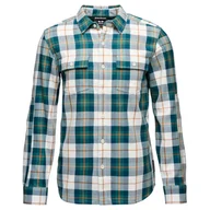 Koszulki sportowe męskie - Koszula męska Black Diamond M Project Twill Ls Shirt Rozmiar: M / Kolor: zielony/biały - miniaturka - grafika 1
