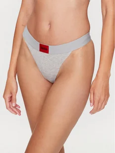 Hugo Stringi String Red Label 50492326 Szary - Majtki damskie - miniaturka - grafika 1