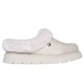 Kapcie damskie - Skechers Damskie kapcie Keepsakes Lite Cozy Blend, biały, 37.5 EU - miniaturka - grafika 1