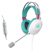 Słuchawki - Asus TUF Gaming H1 Gen II Hatsune Miku Edition biały - miniaturka - grafika 1