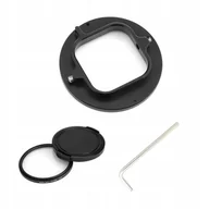 Akcesoria fotograficzne - Zestaw 3w1 Adapter Filtr Uv Dekielek 52mm Do Gopro Hero 9 Black - miniaturka - grafika 1