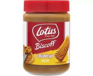 Krem ciasteczkowy Lotus Crunchy 380g belgijski z herbatników Lotus Biscoff - Ciastka - miniaturka - grafika 1