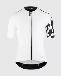 Koszulki rowerowe - ASSOS ASSOS Koszulka rowerowa EQUIPE RS JERSEY S9 TARGA holy white - grafika 1