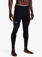 Spodnie sportowe męskie - Legginsy męskie Under Armour ColdGear Novelty Legging-BLK M - miniaturka - grafika 1