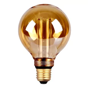 Polux Żarówka dekoracyjna LED E27 4 W 200 lm bursztynowa - Świetlówki - miniaturka - grafika 1