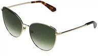 Okulary przeciwsłoneczne - Kate Spade New York Damskie okulary przeciwsłoneczne Dulce/G/S, złoty/zielony cieniowany, 59 - miniaturka - grafika 1