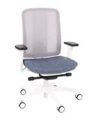 Fotele gamingowe - ErgoJunior WS Grey, krzesło do biurka, dla dziecka, dla młodzieży, krzesło gamingowe, fotel dla dziecka, fotel obrotowy - miniaturka - grafika 1