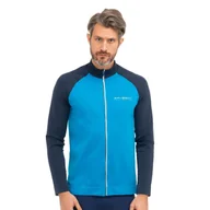 Bluzy sportowe męskie - Bluza dresowa termoaktywna rozpinana męska Brubeck Athletic - miniaturka - grafika 1