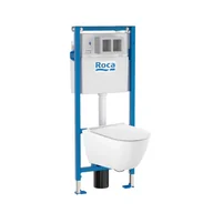 Stelaże i zestawy podtynkowe do WC - Roca Zestaw podtynkowy Asto Vortex wirowy bez przycisku - miniaturka - grafika 1