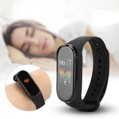 Monitory aktywności - Opaska Smartwatch M5 Pulsometr Zegarek Krokomierz - miniaturka - grafika 1