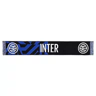 Apaszki i szaliki damskie - Inter Szalik Nowe Logo Jaquard, Różne Kolory, Stadion Unisex-Adult Dwukolorowy Wzór Czarny/Niebieski, Jeden Rozmiar - miniaturka - grafika 1