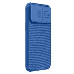 Pancerne etui Nillkin CamShield Pro Magnetic Case do iPhone 15 Pro z osłoną na aparat - niebieskie - Etui i futerały do telefonów - miniaturka - grafika 3
