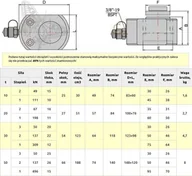 Prasy - Pompa hydrauliczna + do wyboru siłownik niski wielostopniowe (udźwig: 10-50 T) 08781539 - miniaturka - grafika 1