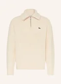 Swetry męskie - Lacoste Troyer weiss - LACOSTE - miniaturka - grafika 1