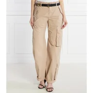 Spodnie damskie - Pinko Spodnie MALAGA | Regular Fit - miniaturka - grafika 1