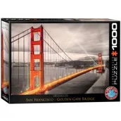 Puzzle - Eurographics puzzle 1000 PC Golden Gate Bridge, SAN FRANCISCO - miniaturka - grafika 1