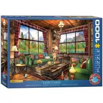 Eurographics Puzzle 1000 elementów. Przytulny pokój z widokiem na góry, Dominic Davison - Puzzle - miniaturka - grafika 1