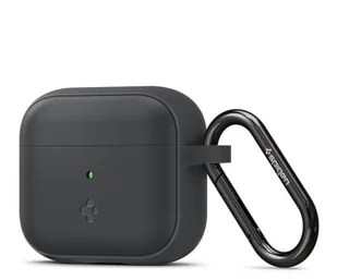 Apple Spigen Spigen Silicone Fit do AirPods 3 grafitowy - Akcesoria do słuchawek - miniaturka - grafika 1