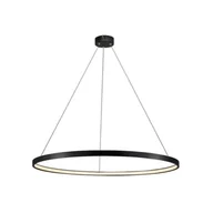 Lampy sufitowe - Light Prestige Ring wisząca duża czarna 3000K LP-909/1P L BK - miniaturka - grafika 1
