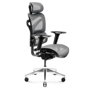 Diablo Chairs V-Commander czarno-szary - Fotele gamingowe - miniaturka - grafika 1